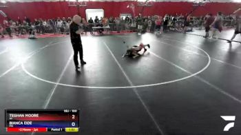 100 lbs Cons. Round 4 - Teghan Moore, WI vs Bianca Eide, MN