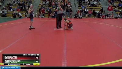 80 lbs Champ. Round 1 - Tyson Meagher, PINnacle Wrestling vs Evan Happel, Immortal Athletics