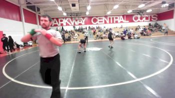 157 lbs 5th Place Match - Carter Smith, Maryville University vs Joe Beck, Fontbonne