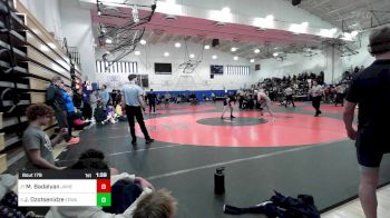 131 lbs Round Of 16 - Monte Badalyan, James Madison-PSAL vs Jemali Dzotsenidze, Edward R. Murrow - PSAL