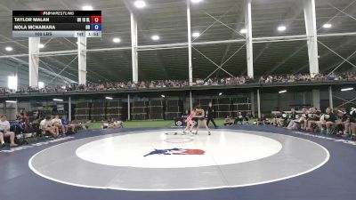 100 lbs Taylor Malan, Ohio Blue vs Nola McNamara, Oregon