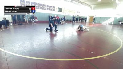 180 lbs Quarterfinal - Evelyn Vargas, Fresno City College vs Jordan Puluti, Cerritos College