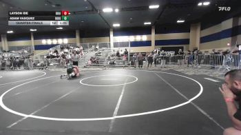 156 lbs Quarterfinal - Layson Ide, Benjamin Brawlers vs Adam Vasquez, Rough House