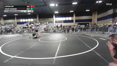 156 lbs Quarterfinal - Layson Ide, Benjamin Brawlers vs Adam Vasquez, Rough House