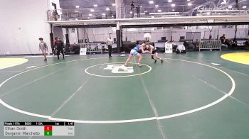 113A lbs 3rd Place - Ethan Smith, Tmc vs Benjamin Marchetto, Iron Horse / West Milford