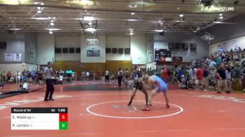 132 lbs Round Of 64 - Ethan Waldrup, Nc vs Patrick Jordon, Va