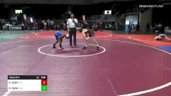 81 lbs Consi Of 4 - Dylan Stahl, Safford WC vs Darayvious Geter, NM Gold