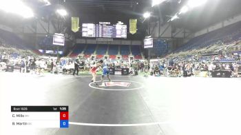 120 lbs Rnd Of 32 - Chase Mills, Minnesota vs Brice Martin, Oklahoma