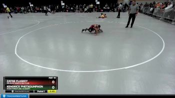 67 lbs Cons. Round 2 - Kendrick Phetxoumphone, Moen Wrestling Academy vs Zayne Flaskey, MN Elite Wrestling Club