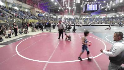 52 lbs Consi Of 8 #2 - Samuel Cisneros, Alamosa vs Klayton Candelaria, Pagosa Springs Pirates