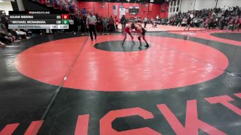 106 lbs Quarterfinal - Julian Medina, BOLINGBROOK vs Michael McNamara, EDWARDVILLE (HS)