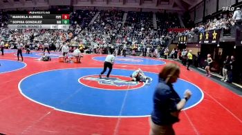 100 lbs Cons. Round 3 - Sophia Gonzalez, North Atlanta HS vs Manoela Almeida, Pope