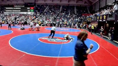 100 lbs Cons. Round 3 - Sophia Gonzalez, North Atlanta HS vs Manoela Almeida, Pope