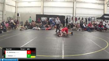 135/150 Round 3 - Arden Dehenau, Anchor Bay Wrestling Club vs Jayden Weber, Lapeer Wrestling Club