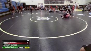 106 lbs Placement - Andrew Shrader, Douglas vs Anthony Castillo, Thompson Valley