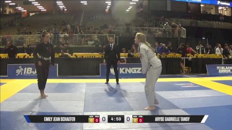 Aryse Gabrielle Tansy vs Emily Jean Schaefer 2025 Pan Jiu Jitsu IBJJF Championship