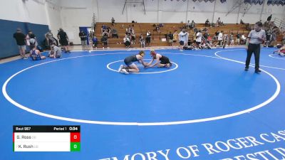 138 lbs Cons. Round 6 - Kameron Rush, USA Gold vs Gavin Ross, Diablo Grande