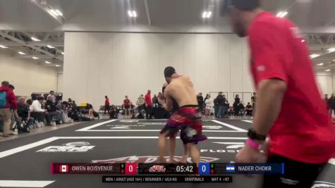 Owen Boisvenue vs Nader Chokr 2025 ADCC Niagara Open