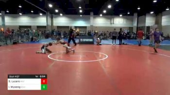 120 lbs Consolation - Solomon Lucero, Arizona vs Isaiah Wysong, South Carolina
