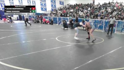 145 lbs Champ. Round 1 - Emma Igarashi, South Torrance vs Jackie Monterrosa, El Toro