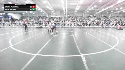 138 lbs Consi Of 16 #1 - Laura Almanza, NM vs Allie Brown, WV