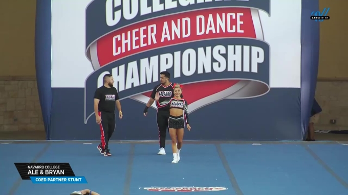 Navarro College - Ale & Bryan [2025 Coed Partner Stunt] 2025 NCA & NDA ...