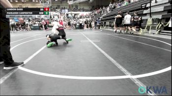 86-92 lbs Consi Of 4 - Landon Dass, Shelton Wrestling Academy vs Paisleigh Carpenter, Midwest City Bombers Youth Wrestling Club