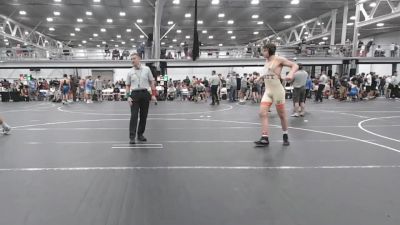 165 lbs Quarterfinals (8 Team) - Keith Barker, Grit Mat Club Blue vs Josh Piparo, Iron Horse Blue