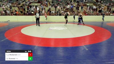 160 lbs Consi Of 8 #2 - Jason McDaniel, Georgia vs John Henry Sumner, The Storm Wrestling Center