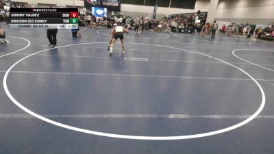 144 lbs Champ. Rd Of 64 - Jeremy Valdez, Servite High School Wrestling vs Ericson (EJ) Coney, Youth Impact Center Wrestling Club