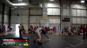 180 lbs Round 2 (6 Team) - Lucas Wendling, American Gladiators vs Trevor Cross, Elite Athletic Club W.E.