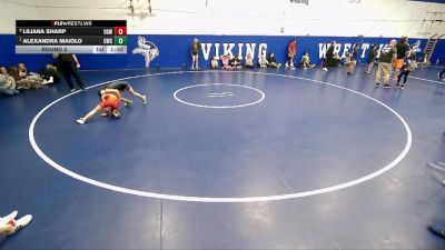 77 lbs Round 3 - Alexandra Maiolo, Champions Wrestling Club vs Liliana Sharp, Uintah Girls Wrestling