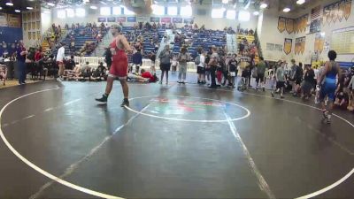 285 lbs Champ Round 1 (16 Team) - Isaiah Jones, Westside Wrestling vs Holden Corbin, Panhandle Gator Dogs