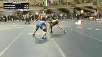 121 Championship Bracket 7th Place Match - Wyatt Koenen, Wayzata vs Saitaro Kong, Apple Valley