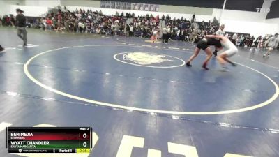 138 lbs Cons. Round 3 - Wyatt Chandler, Santa Margarita vs Ben Mejia, Etiwanda