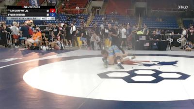 165 lbs Champ. Rd Of 64 - Tayson Wylie, UT vs Tyler Ritter, NY