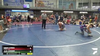 125 lbs Placement Matches (8 Team) - Alec Sonnier, The Untouchables Purple vs Drew Corbin, TNWCC