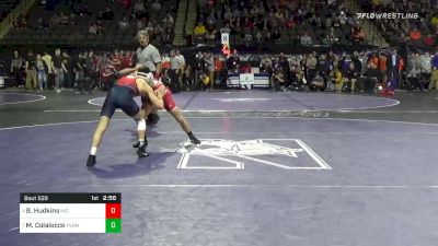 125 lbs Quarterfinal - Brock Hudkins, Indiana vs Michael Colaiocco, Penn