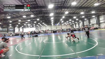 105 lbs Rr Rnd 1 - Mason Mamich, Ohio United - MS vs Kaleb Pollock, Brawler Elite - MS