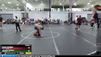 152 lbs Round 5 (6 Team) - Jayden Iznaga, Scorpions vs Evan Zombro, Siggy Trained