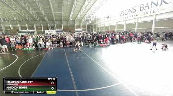 98 lbs Quarterfinal - Maximus Bartlett, 208 Badgers vs Knixxon Bohn, Castle Dale