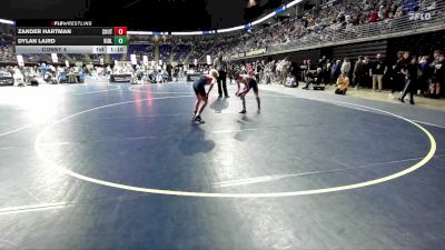 95 lbs Consy 4 - Zander Hartman, South Middleton vs Dylan Laird, Ridley