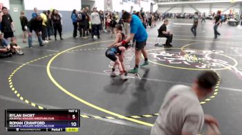 56 lbs Cons. Round 2 - Rylan Short, Soldotna Whalers Wrestling Club vs Roman Crawford, Soldotna Whalers Wrestling Club