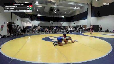 115 lbs 5th Place Match - Kaleb Ortiz, Pounders WC vs Isaac Olivares, Hesperia Wrestling
