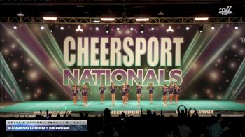 Express Cheer - Extreme [2026 L2 Junior - Small - A Day 1] 2026 CHEERSPORT National All Star Cheerleading Championship