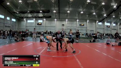 150 lbs Round 5 (6 Team) - Jonah Erdely, Top Level vs Kai Cosa, Youngstown Elite