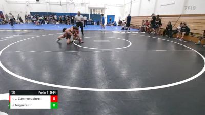 126 lbs Cons. Round 2 - Justice Commendatore, Cardinal WC vs Jonathan Noguera, CYC