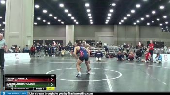 157 lbs Round 3 (4 Team) - Chad Cantrell, Liberty vs Ezekiel Burkholder, Toledo