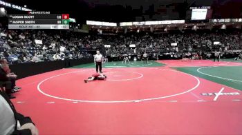 68 lbs Cons. Round 2 - Jasper Smith, RIKA vs Logan Scott, EAG2
