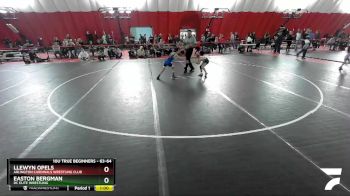 63-64 lbs Round 3 - Easton Bergman, DC Elite Wrestling vs Llewyn Opels, Arlington Cardinals Wrestling Club